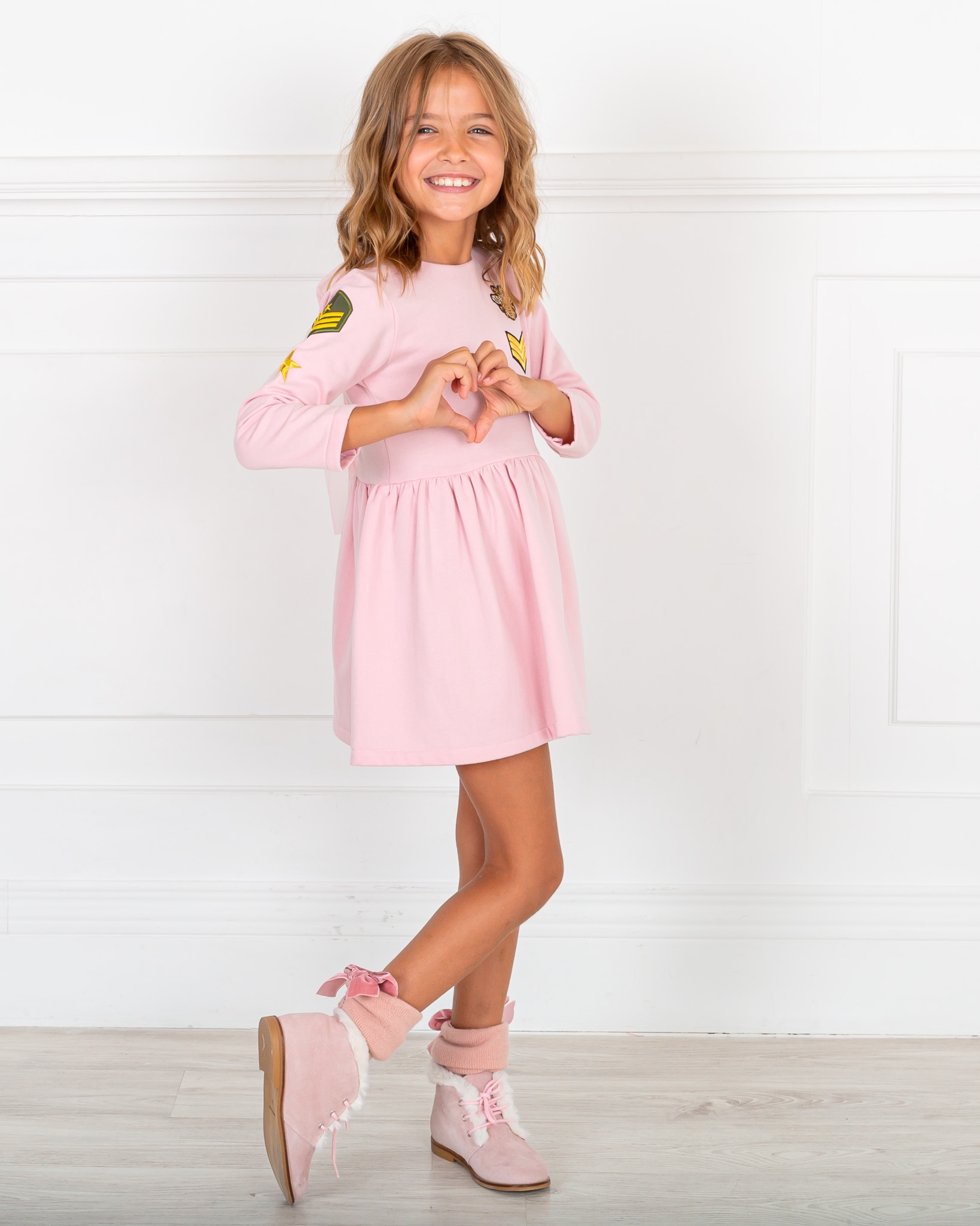 Missbaby Vestidos De NiÃ±as Con Botas Vestido NiÃ±as Con Botines