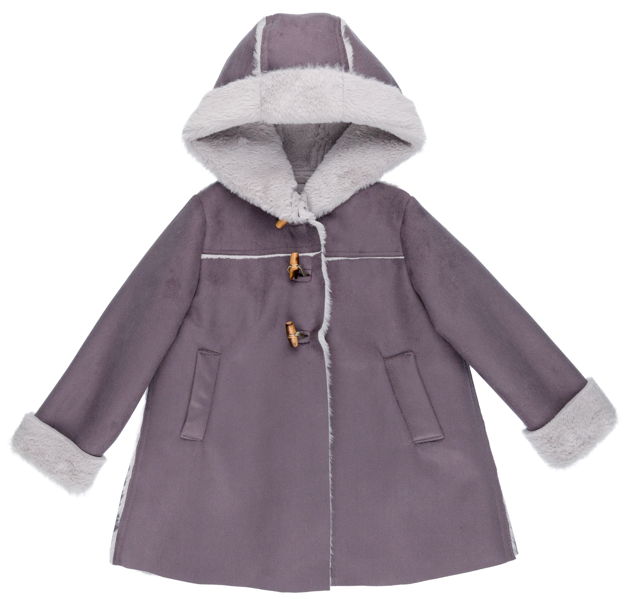 Chaqueta De Lana Polar Para Niños - Abrigo Exterior Unisex - Cuello Alto, Bolsillos, Material Transpirable