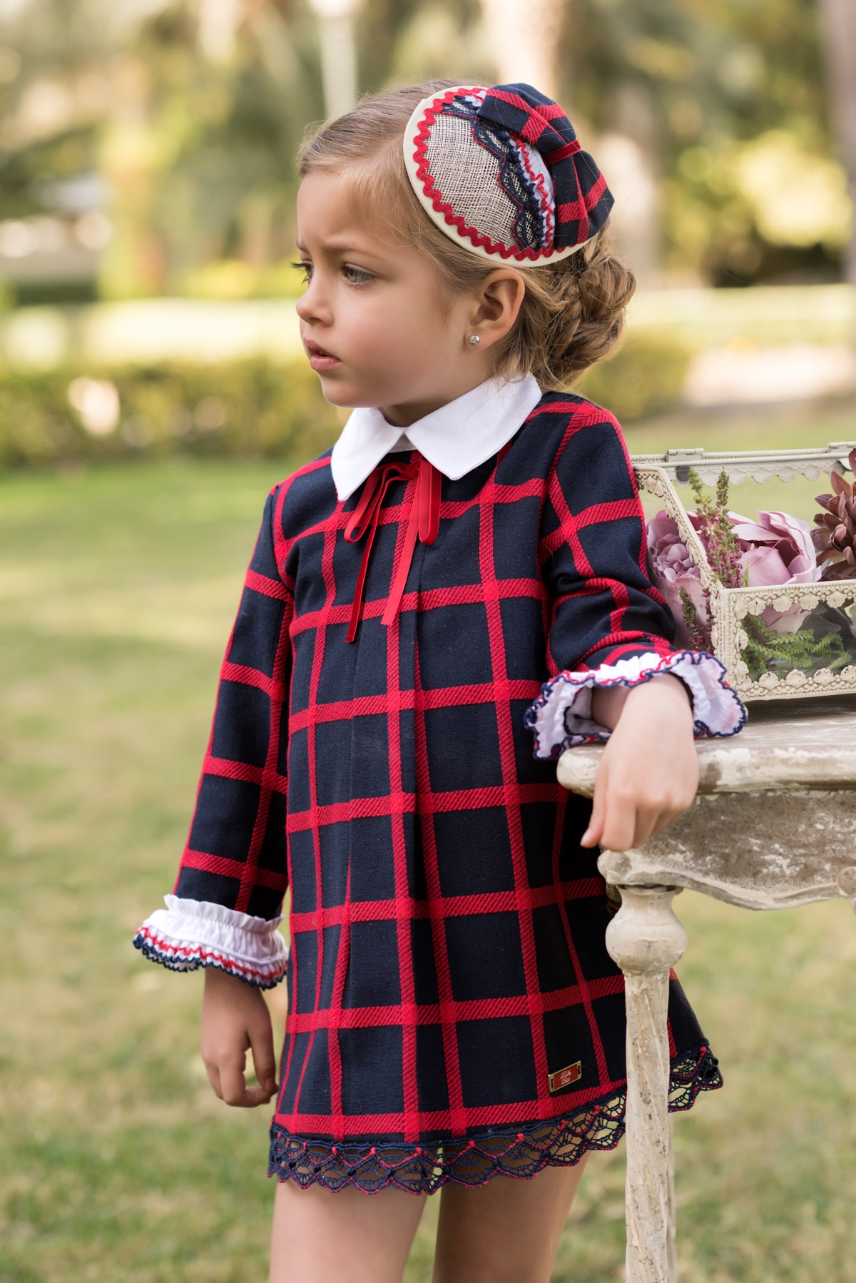 Dolce petit tartan dress hotsell