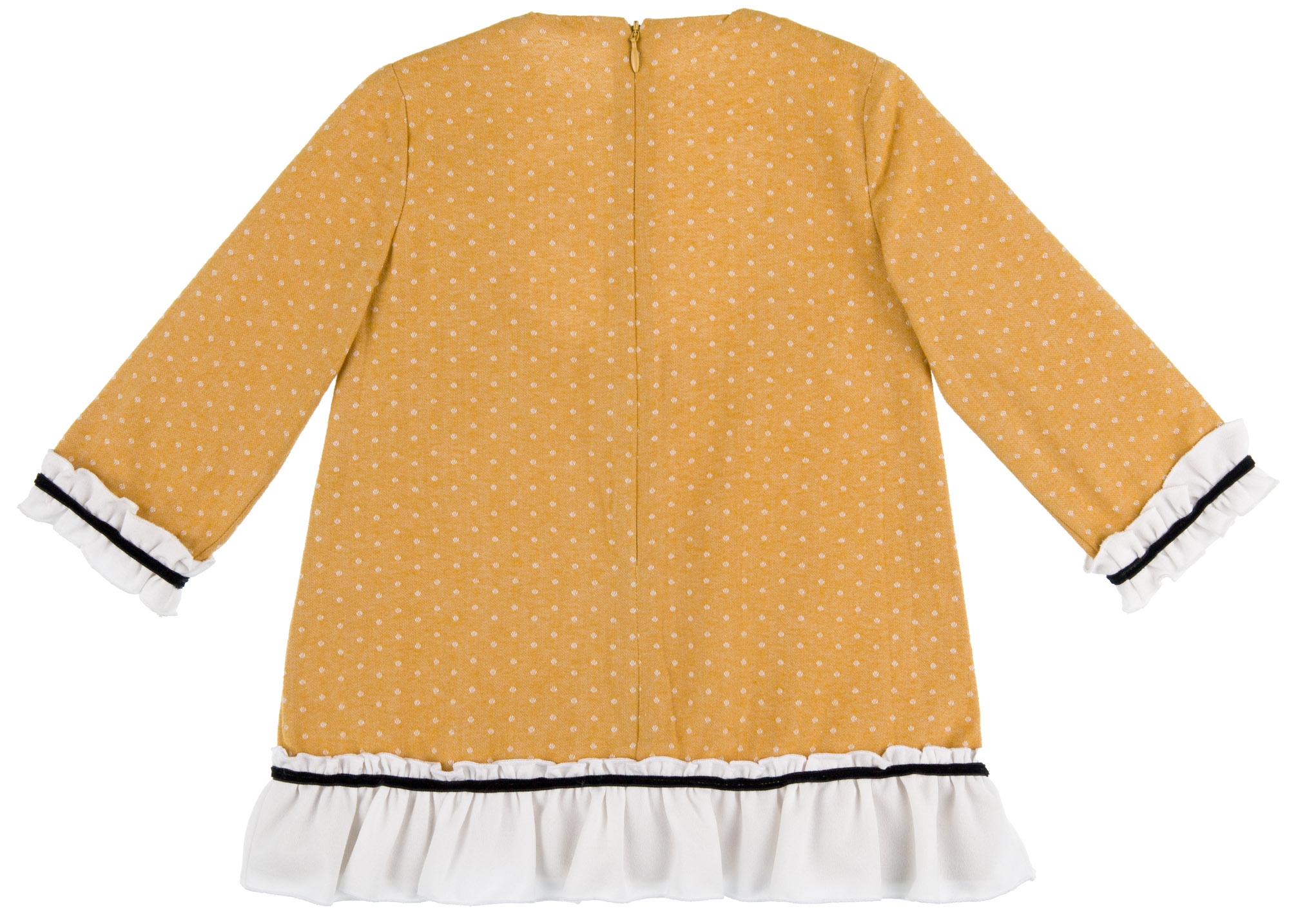 Vestido mostaza dolce petit clearance