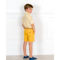 Short shop amarillo niño