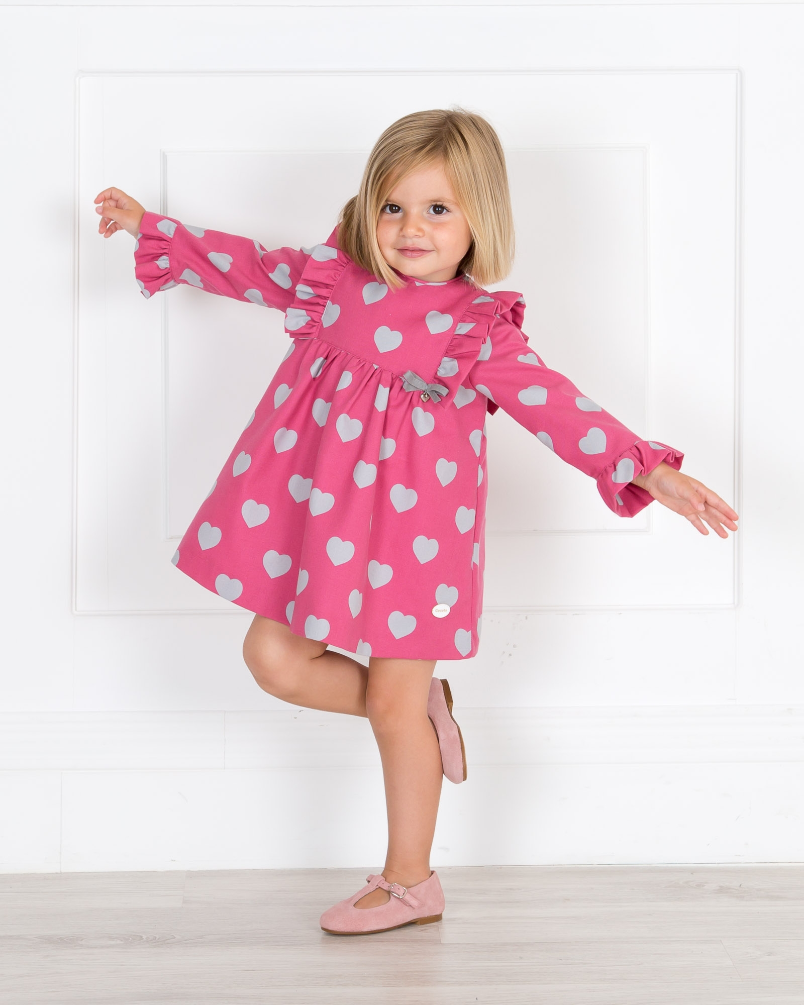 COCOTE BABY GIRLS PINK DRESS